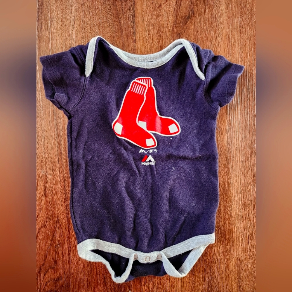 Red Socks Onsie - 18 months